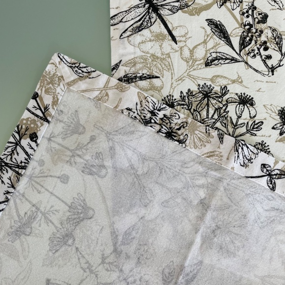🌸3/$25 Botanical Table Runner | 14.75" x 64.25" - Picture 7 of 12